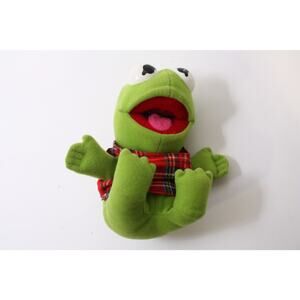 Sesame Street, Baby Kermit, Plush, Frog, Vintage, Stuffed Animal ~ 250507-WH 234